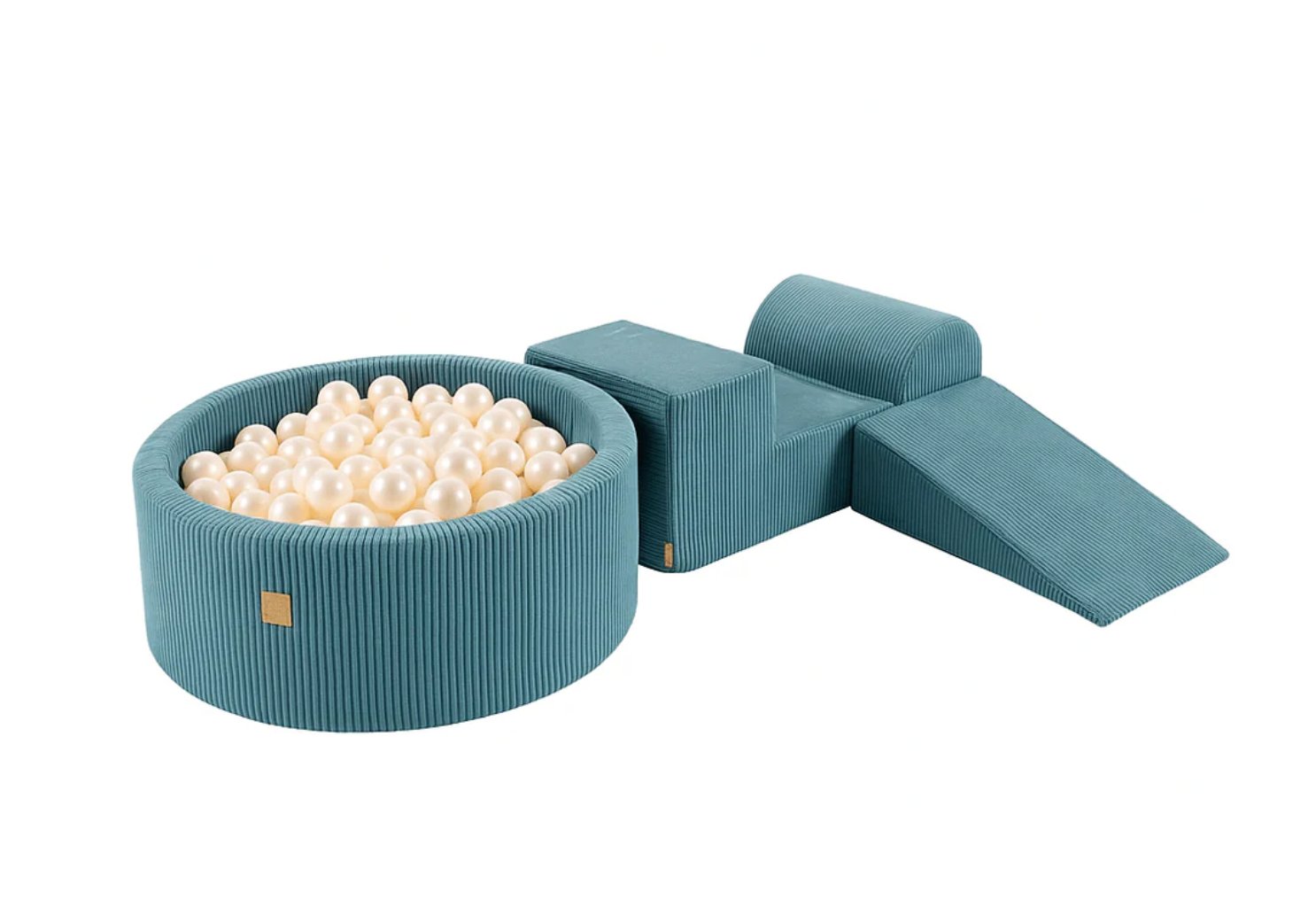 Set de bloques de gomaespuma con piscina de bolas
