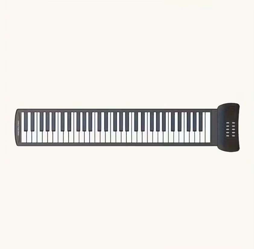 Piano enrollable de silicona