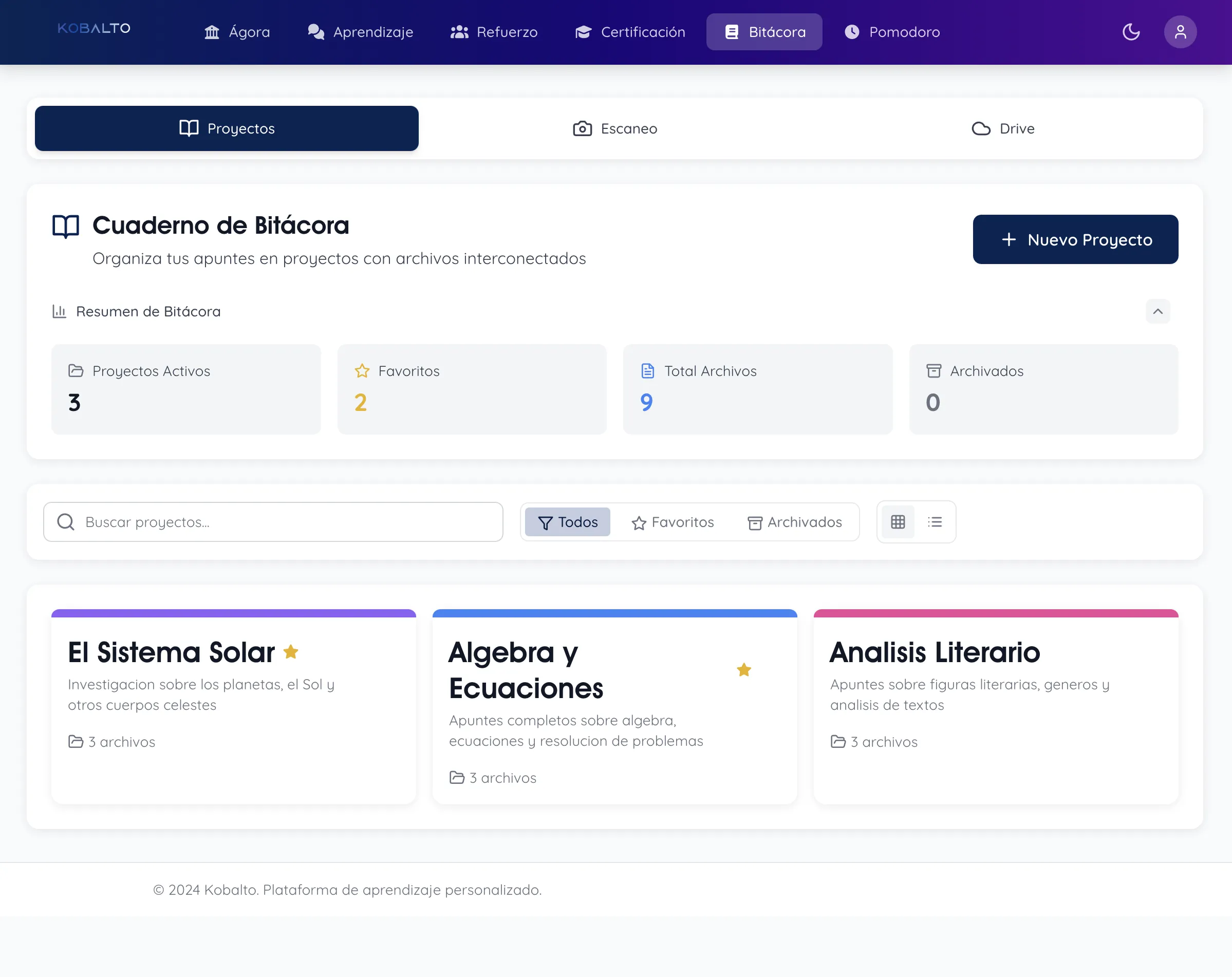 Bitácora - My Media