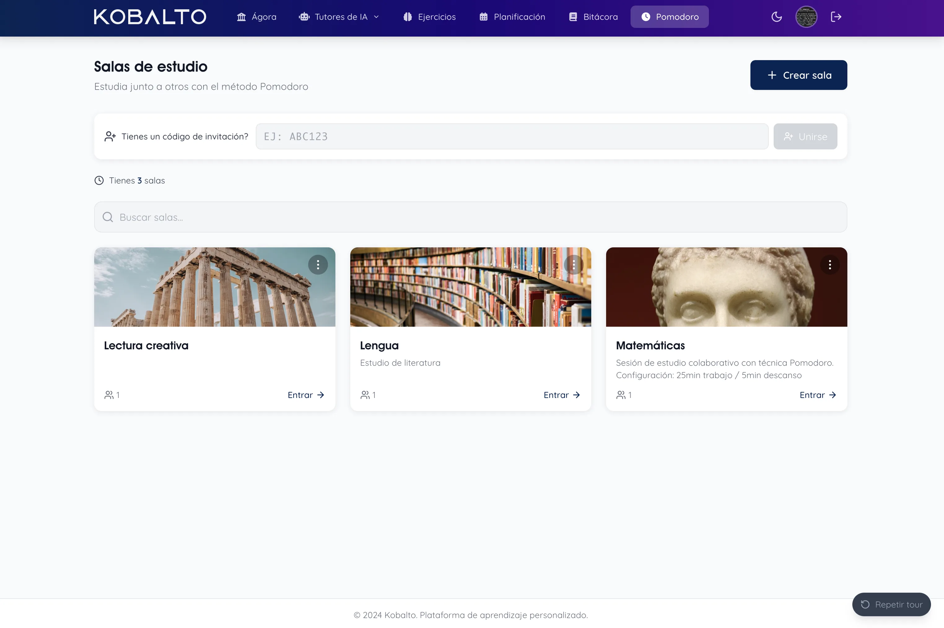 Salas Pomodoro - Vista 1